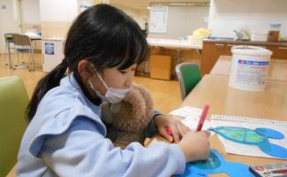 真剣な表情です…