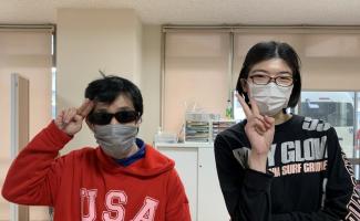 サングラスもきれいにしてもらいました！