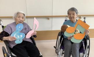 可愛い音符が出来上がりました♬