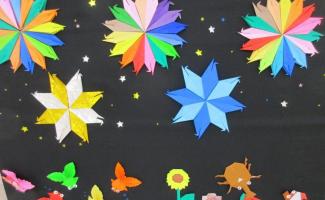 綺麗な花火の壁飾りです🎆