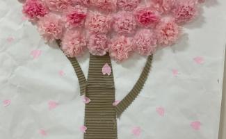 ユニット内にも桜、桜、🌸