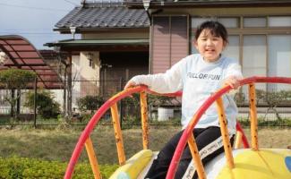 すべり台楽しい