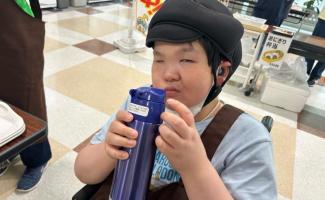 水分補給！