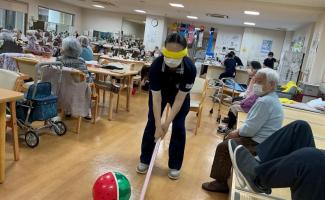 職員も挑戦…残念