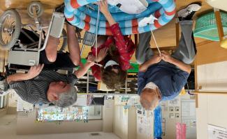 慎重に狙います