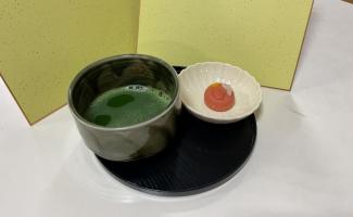抹茶と練り切りが好評でした