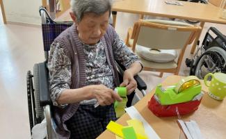 こちらは緑で作っています！！