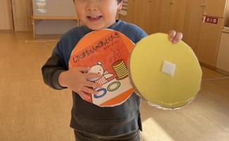 大好きな絵本のホットケーキ♪