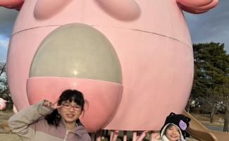 ラッキーと一緒に☆