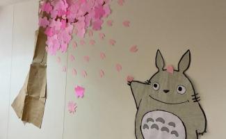 トトロも春が待ち遠しい！